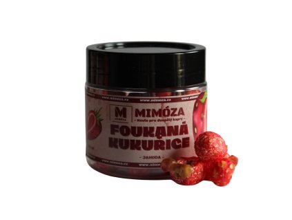 Mimóza Foukaná kukuřice Jahoda 150 ml