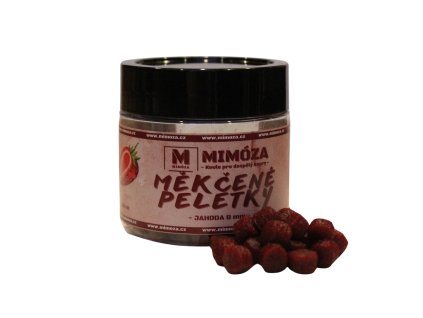Mimóza Měkčené peletky Jahoda 150 ml