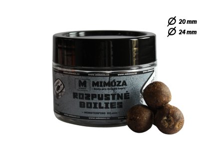 Mimóza Rozpustné boilies Monsterfish