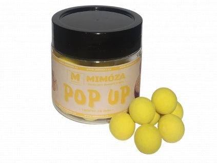 Mimóza Fluo Plovoucí boilies Tropic 15 mm 50 g