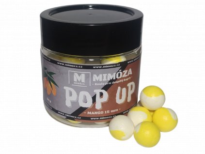 Mimóza TwoTone Fluo Pop up Mango 15 mm 50 g