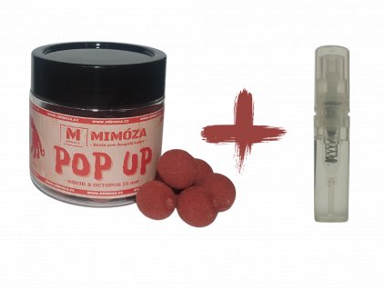 Mimóza Plovoucí boilies Pop up + Esence Squid Octopus