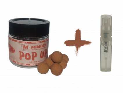 Mimóza Plovoucí boilies Pop up + Esence Tuňák