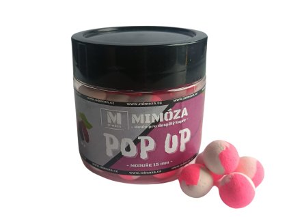Mimóza TwoTone Fluo Pop up Moruše 15mm 50g