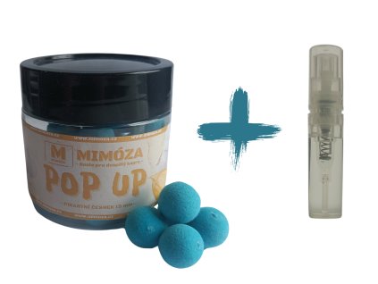 Mimóza Fluo Plovoucí boilies + Esence Česnek
