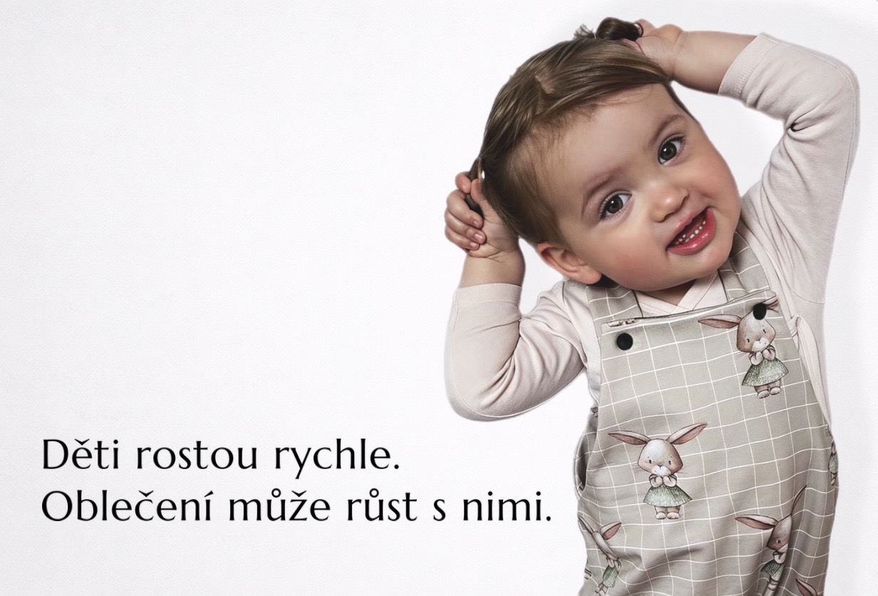 Dětské rostoucí oblečení