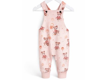 Rostoucí teplákové lacláče MEDVÍDEK NA KOLE