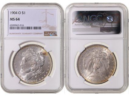 1 Dollar 1904 O Morgan NGC MS 64
