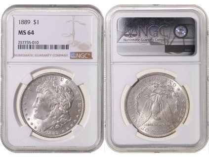 1 Dollar 1889 NGC MS 64
