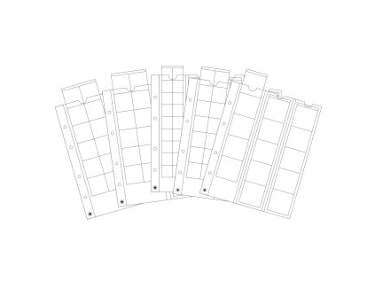 listy na mince optima