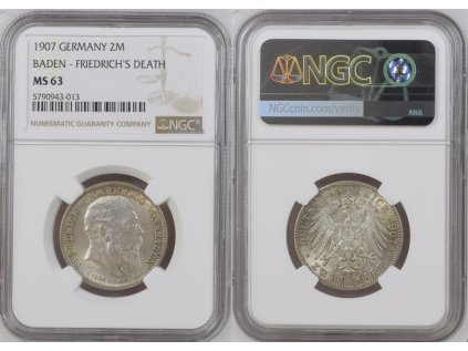 1902 BADEN FRIDRICH DEATH 2M 63