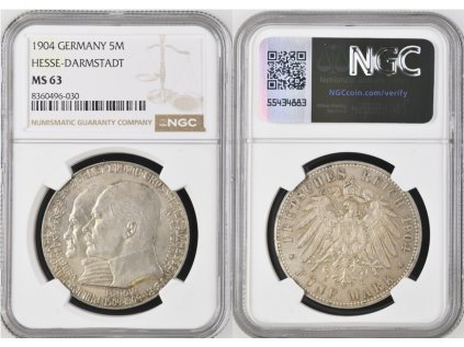 1904 HESSE DARMSTADT 5M 63