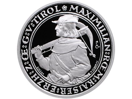 Stříbrná medaile Střelba Innsbruck 1885/2024 malá A