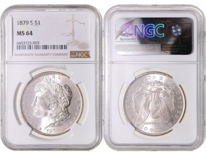 1 Dollar 1879 S Morgan NGC MS 64