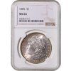 1 DOLLAR 1885 Morgan NGC MS 64 A