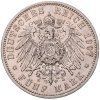 5 MARK 1907 A SAXE (SACHSEN)-COBURG AND GOTHA R