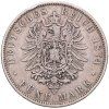 5 MARK 1874 F WÜRTTEMBERG R