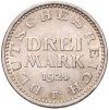 3 MARK 1924 F WEIMAR REPUBLIC