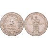 5 MARKA 1925 G VÝMARSKÁ REPUBLIKA