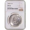 1 DOLLAR 1884 O Morgan NGC MS 62 A
