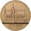 Pamětní medaile (mosaz) ke 150. výročí zahájení dostavby Chrámu sv. Víta 1873-2023 R