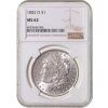 1 Dollar 1883 O Morgan NGC MS 62 A