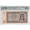 Bankovka 1000 Kcs 1945 A specimen PMG 64