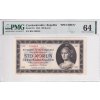 Bankovka 100 Kcs 1945 A PMG 64 0001