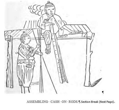 Prečo majú staroveké Čínske mince štvorcový otvor v strede?