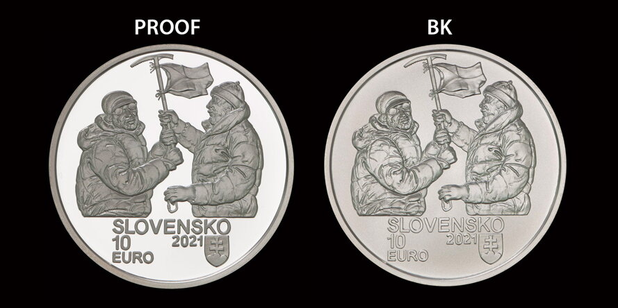 Skvelé ceny Slovenských strieborných euro mincí v kvalite BK/BU na našom eshope