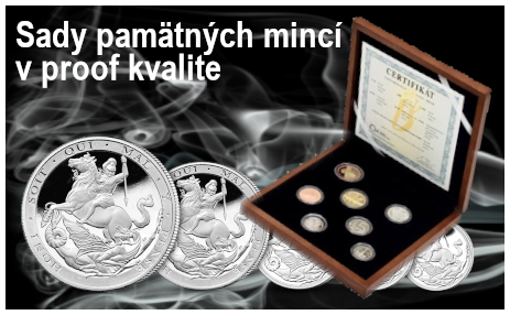 Sady pamätných mincí