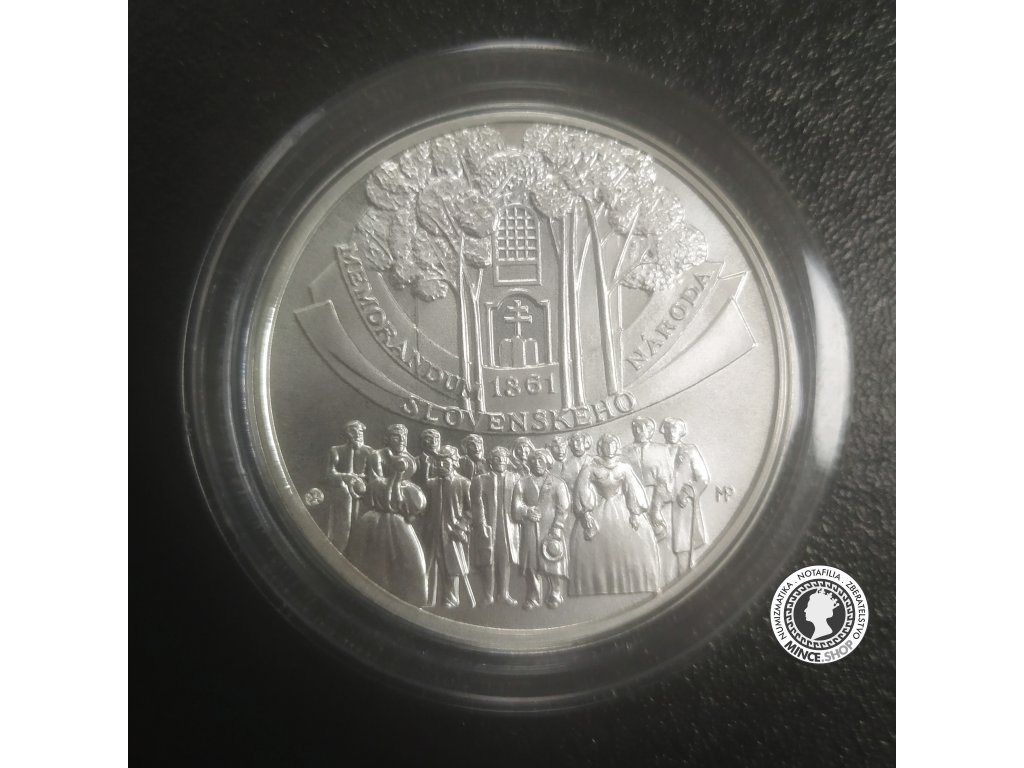Strieborná minca 2011 Memorandum 10€ - BK - 0/0