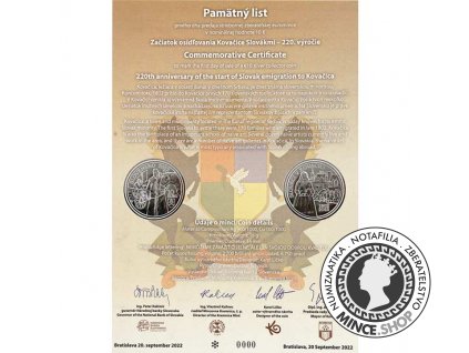 pamatny list 20e kovacice