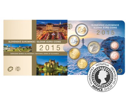Súbor mincí SR 2015 "Slovenské euromince 2015"