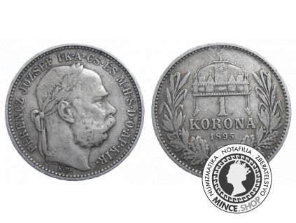 4828 Frantisek Jozef I 1 koruna 1895 KB 1230x600