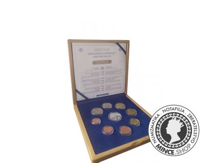 Sady € mincí - Euro mince - 2015 / Proof - drevená kazeta