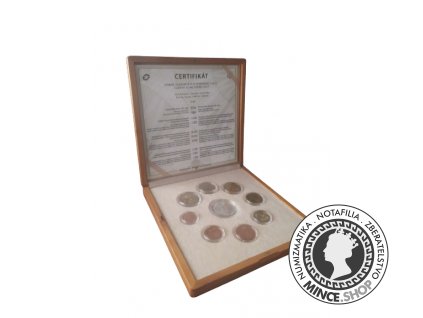 Sady € mincí - Maria Terezia - 2017 / Proof - drevená kazeta