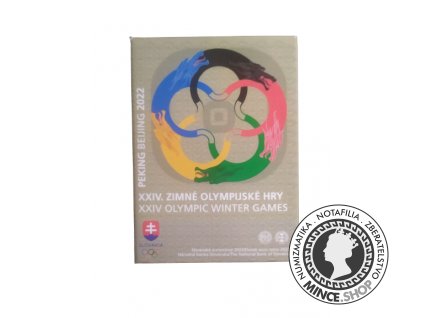 Sady € mincí - ZOH Peking - 2022 / Proof - plexy balenie