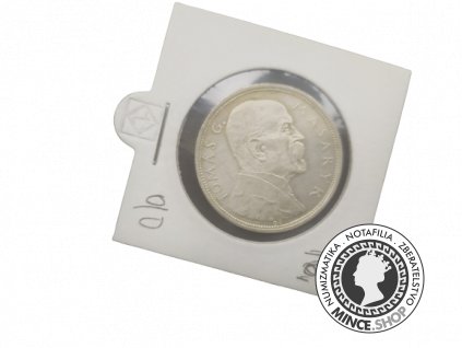 Strieborná pamätná minca 1928 T.G.Masaryk 10 Kč - BK - 0/0