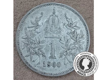 1. koruna - Rakúsko-Uhorsko - 1900