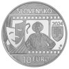 Strieborná minca PROOF 10 € Jozef Kroner – 100. výročie narodenia