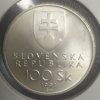 Strieborná minca BK - SK 100 / 1993 - Vznik Slovenskej Republiky