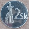 2 koruna - Slovensko - 1997 - UNC