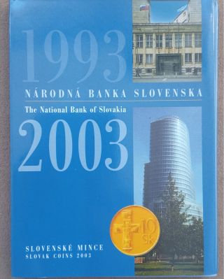 🇸🇰 Slovenské mince 2003 - sada #onlineshopping 👉 https://www.mince.shop/sk-mince-nbs-1993-2003---2003/ #coin #coins...