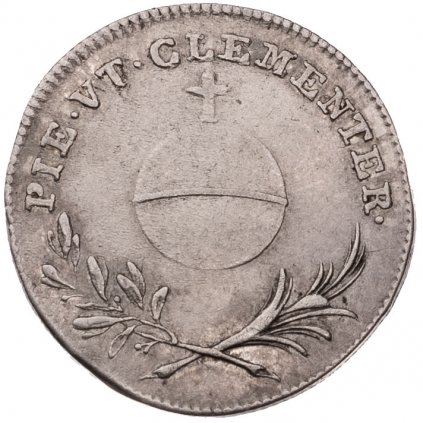 František II. korunovačný žeton 1825 č.2
