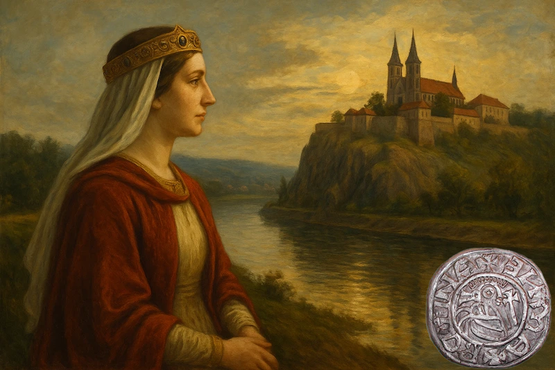 Vzácný denár tajemné kněžny Emmy