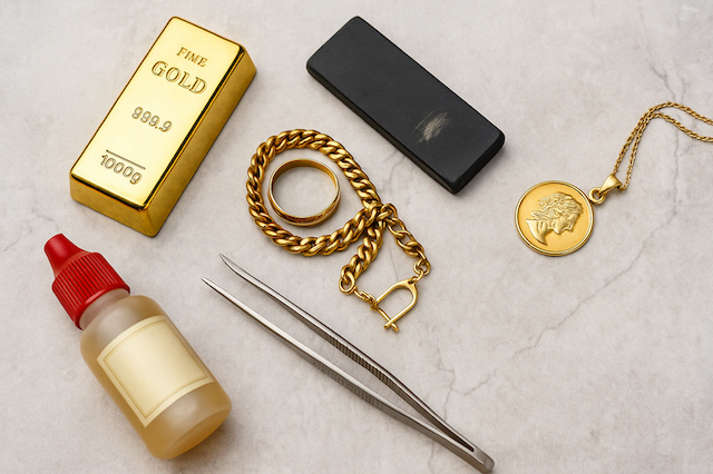 Jak poznat pravou zlatou minci