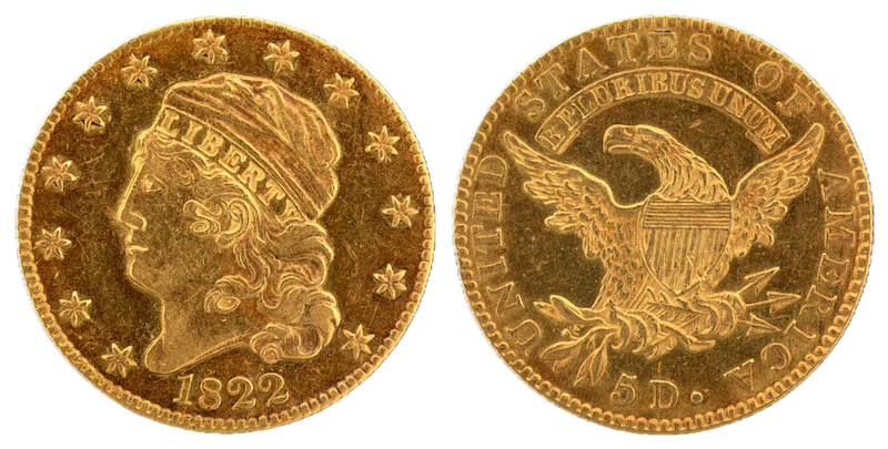 1822_Half_eagle