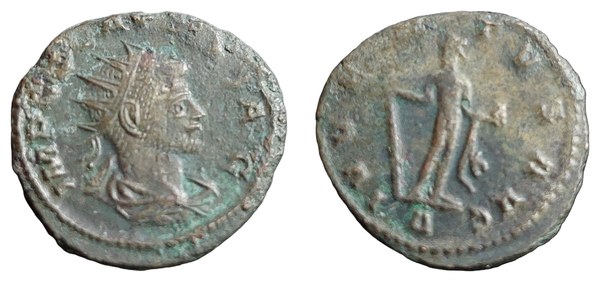 Římská říše, Claudius II. Gothicus, antoninián 268–270