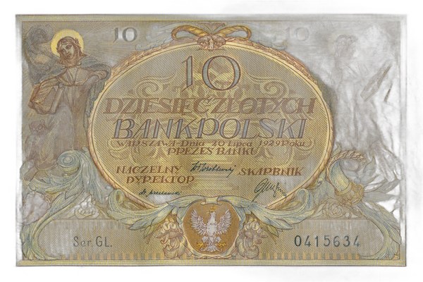 Polsko, 10 zlotých 1929, Bank Polski